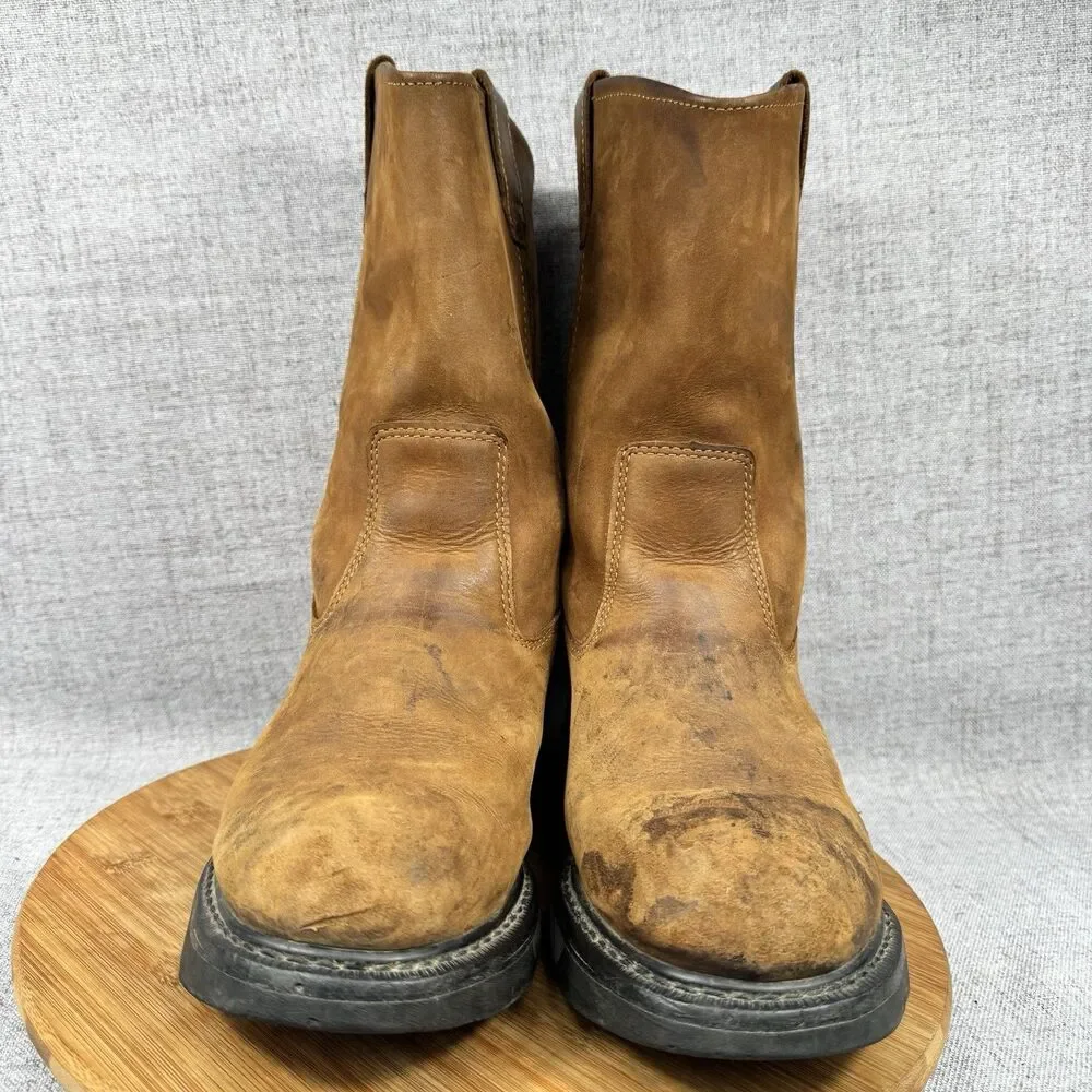 Wolverine Boots Men's 12 M Wellington Work Leather Goodyear